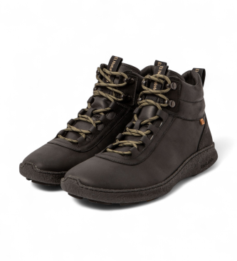 El Naturalista Leather ankle boots N5436 black