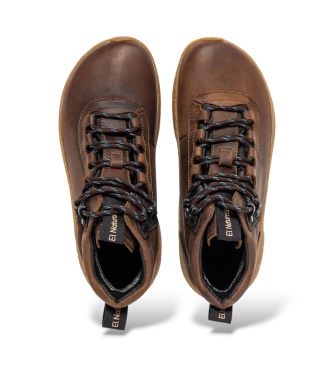 El Naturalista Oroel brown leather ankle boots N5439