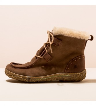El Naturalista Leather ankle boots N5449 Nido brown