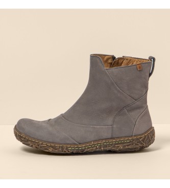El Naturalista Leather ankle boots N5450 Pleasant grey