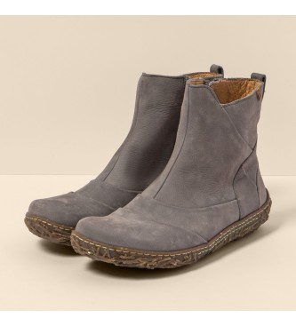 El Naturalista Leather ankle boots N5450 Pleasant grey