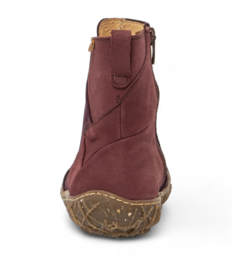 El Naturalista Lederstiefeletten N5450 kastanienbraun, lila