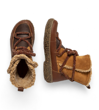 El Naturalista Botines de piel N5455  marrn