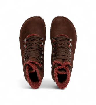 El Naturalista Braune Lederstiefeletten N5456