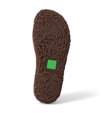 El Naturalista Braune Lederstiefeletten N5456