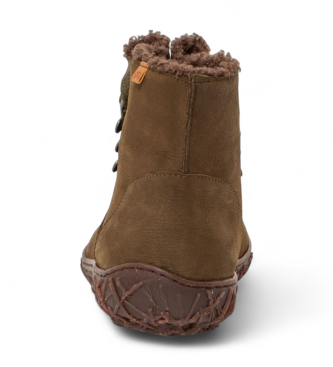 El Naturalista Bottines en cuir N5456 vertes