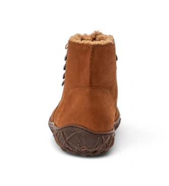 El Naturalista Bottines en cuir marron N5456