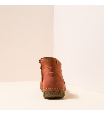 El Naturalista Botas de couro para tornozelo N5467 Angkor russet brown