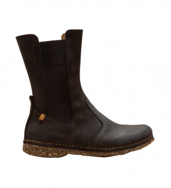 El Naturalista Leather boots N5469 Pleasant black