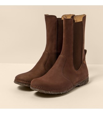 El Naturalista Leather boots N5469 Pleasant Chocolate