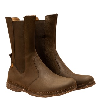 El Naturalista Leather boots N5469 green
