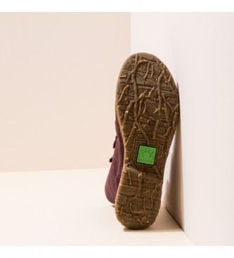 El Naturalista Leather ankle boots N5470 Angkor purple