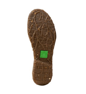El Naturalista Leather ankle boots N5470 Angkor beige