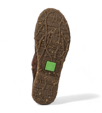 El Naturalista Brązowe skórzane buty N5474 Angkor brązowe