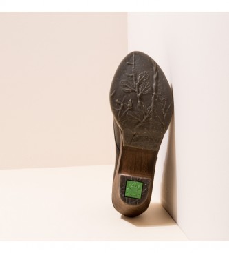 El Naturalista Botas de tornozelo N5490 Sylvan preto - Altura do calcanhar 5,5cm