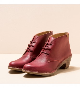 El Naturalista Ankle boots N5490 Sylvan cherry -Heel height 5,5cm