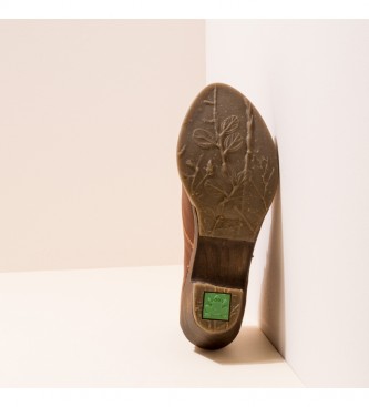 El Naturalista Botas de tornozelo N5490 Couro Sylvan - Altura do calcanhar 5,5cm