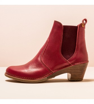 El Naturalista Ankle boots N5492 Sylvan cherry -Heel height 5,5cm