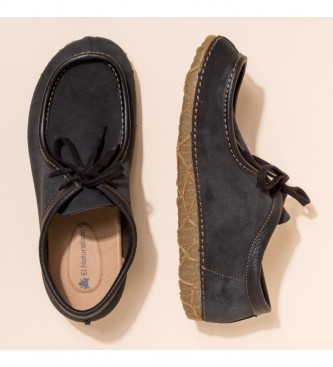 EL NATURALISTA Chaussures en cuir N5510 Filets noirs