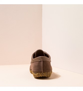 El Naturalista Sapatos de couro N5510 Redes castanhas