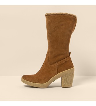 El Naturalista Leather boots N5515 toffe -Heel height: 6cm