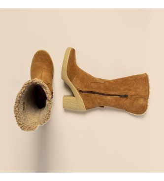 El Naturalista N5515 stivali in pelle toffee -altezza tacco: 6 cm