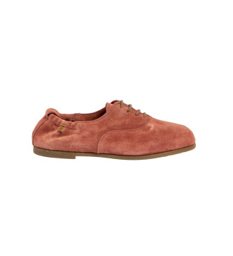 El Naturalista Usnjeni čevlji N5537 Croché rdeča