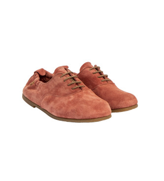 El Naturalista Usnjeni čevlji N5537 Croché rdeča