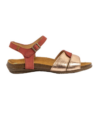 El Naturalista Leather sandals N5557 pink