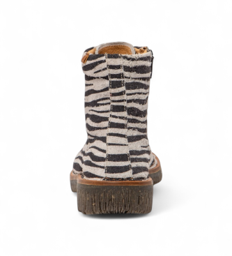 El Naturalista Multicoloured Wulf leather ankle boots
