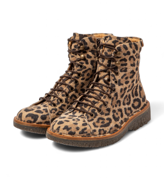 El Naturalista Botins em pele N5572P Volcano beige