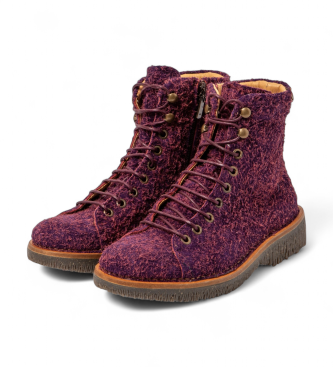 El Naturalista Bottines en cuir N5572P Wulf rose