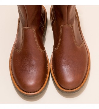 El Naturalista Leather boots 5577 Volcano brown