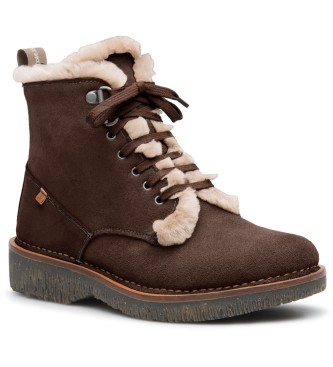 El Naturalista Leather ankle boots N5579 Volcano brown
