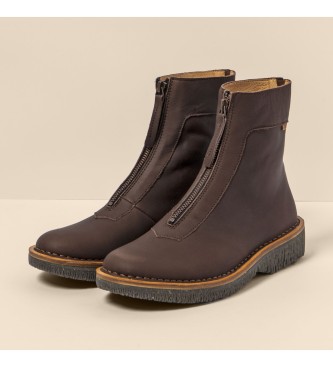 El Naturalista Leather boots N5581 Wax Nappa Nappa Brown/Volcano