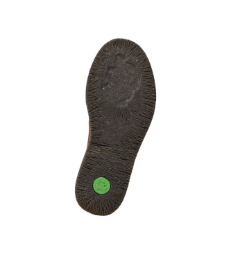 El Naturalista Brązowe skórzane buty za kostkę Volcano