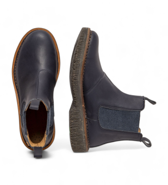 El Naturalista Skórzane buty za kostkę N5582 navy