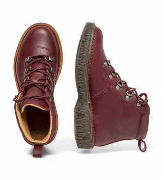 El Naturalista Botines de Piel N5583 Volcano granate