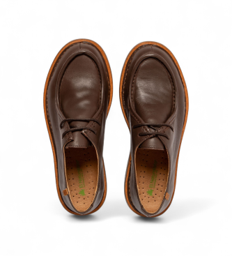 El Naturalista Brown Soft Nappa leather shoes
