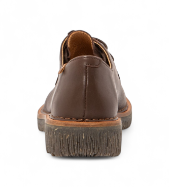 El Naturalista Brown Soft Nappa leather shoes