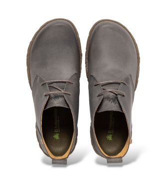 El Naturalista Turtle Blue-Gray Leather Shoes N5618