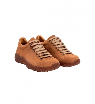 El Naturalista Leren sneakers N5622 Gorbea bruin