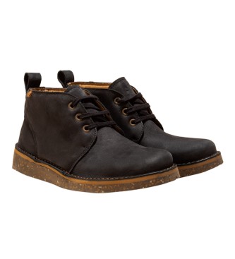 El Naturalista Leather ankle boots N5630 Pleasant black