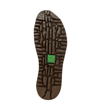 El Naturalista Botines de piel N5630 Forest marrn verdoso
