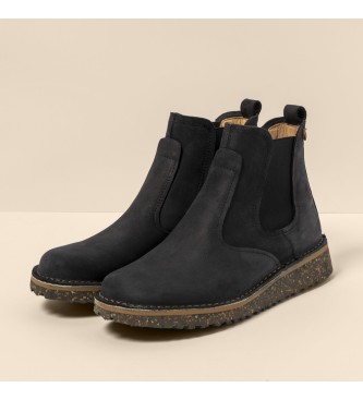 El Naturalista Leather Ankle Boots N5632 Felsen black