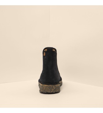 El Naturalista Skórzane buty za kostkę N5632 Felsen czarne