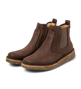 El Naturalista Leather Ankle Boots N5632 Felsen brown
