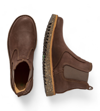 El Naturalista Leather Ankle Boots N5632 Felsen brown