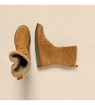 El Naturalista Botas de couro N5633 Silk Suede toffee