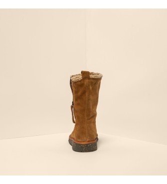 El Naturalista Botas de couro N5633 Silk Suede toffee